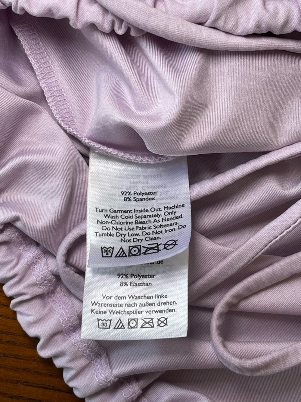 Eddie Bauer Lavender Hooded Pullover 2XL lilac lightweight - Picture 8 of 10